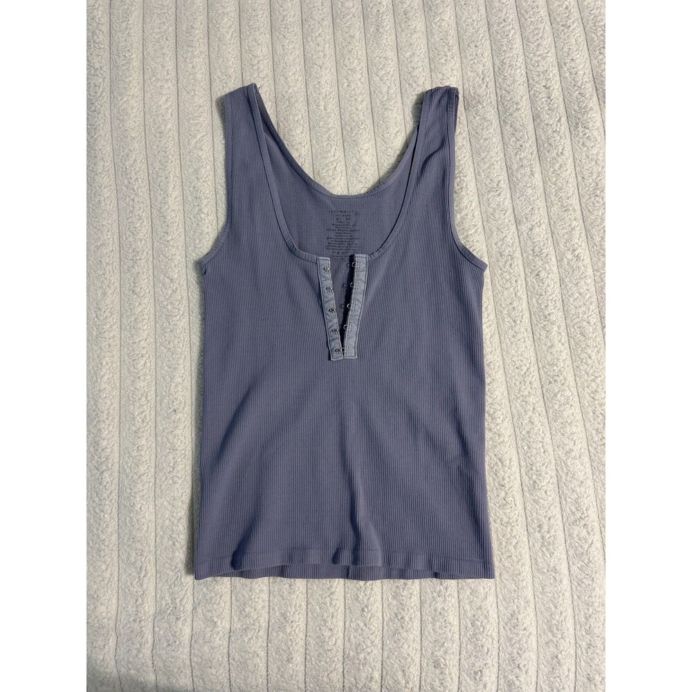 Free People Intimately Sleeveless Ribbed Cami Tank Top Women XS/S Periwinkle